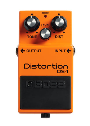BOSS DS-1 Distortion | Compact Distortion Pedal | The Benchmark in Guitar Distortion | Hard-edged Attack & Smooth Sustain | Wide Tone Range