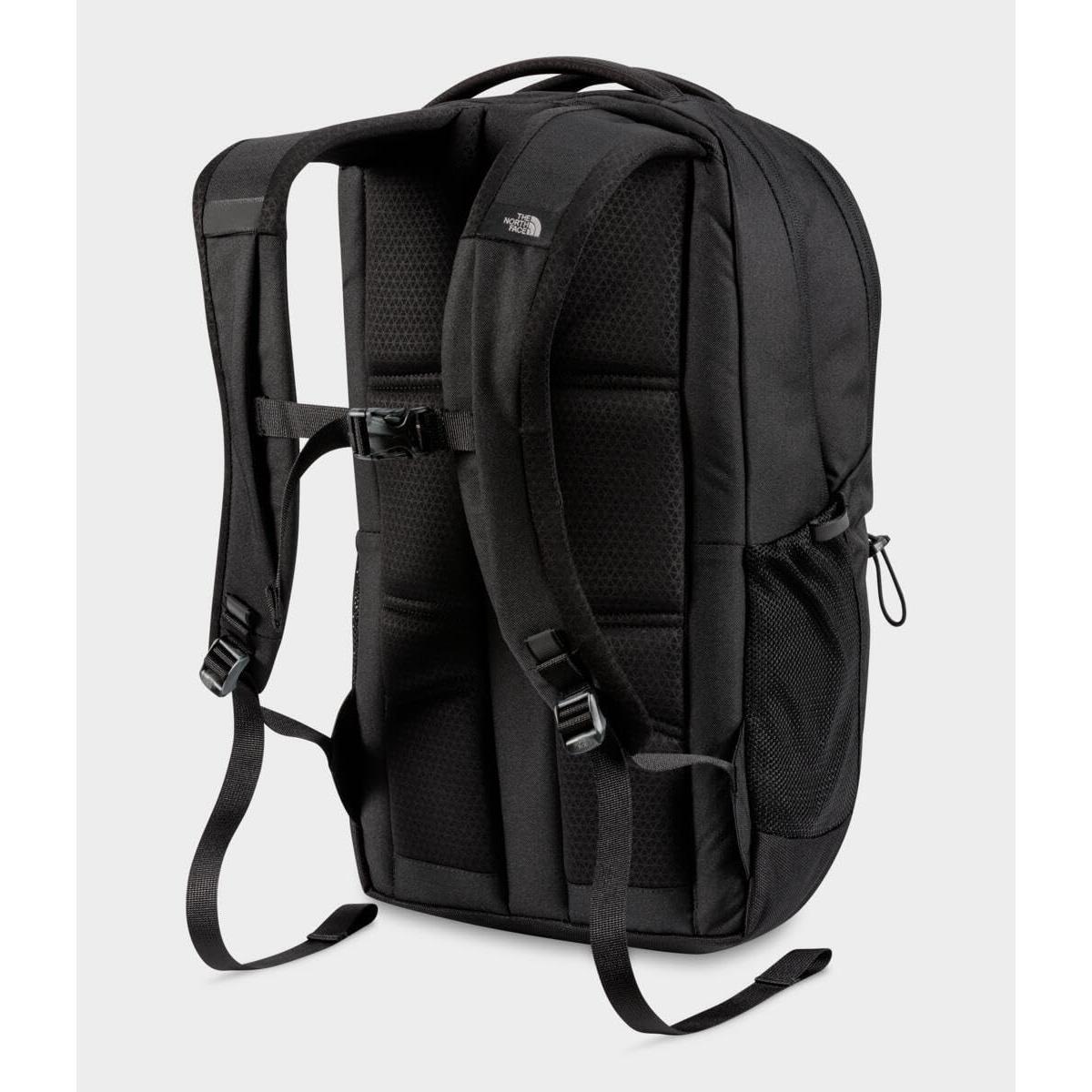 THE NORTH FACE Jester Everyday Laptop Backpack | Commuter Daypack with Water Repellent Finish, 16" Laptop Sleeve, Huge Main Compartment, TNF Black-NPF, One Size