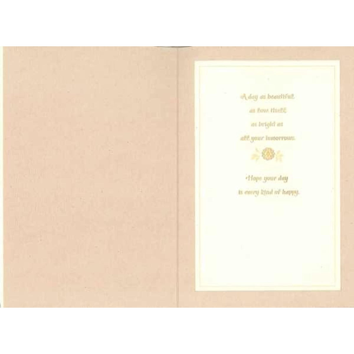Hallmark Wedding Card (Mr. & Mrs.)
