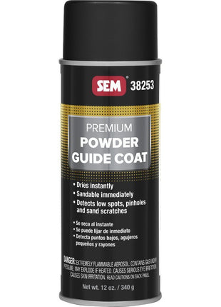 SEM 38253 Premium Powder Guide Coat, 12 oz.