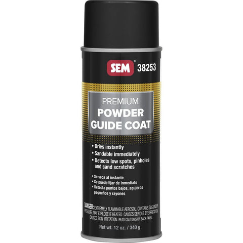 SEM 38253 Premium Powder Guide Coat, 12 oz.