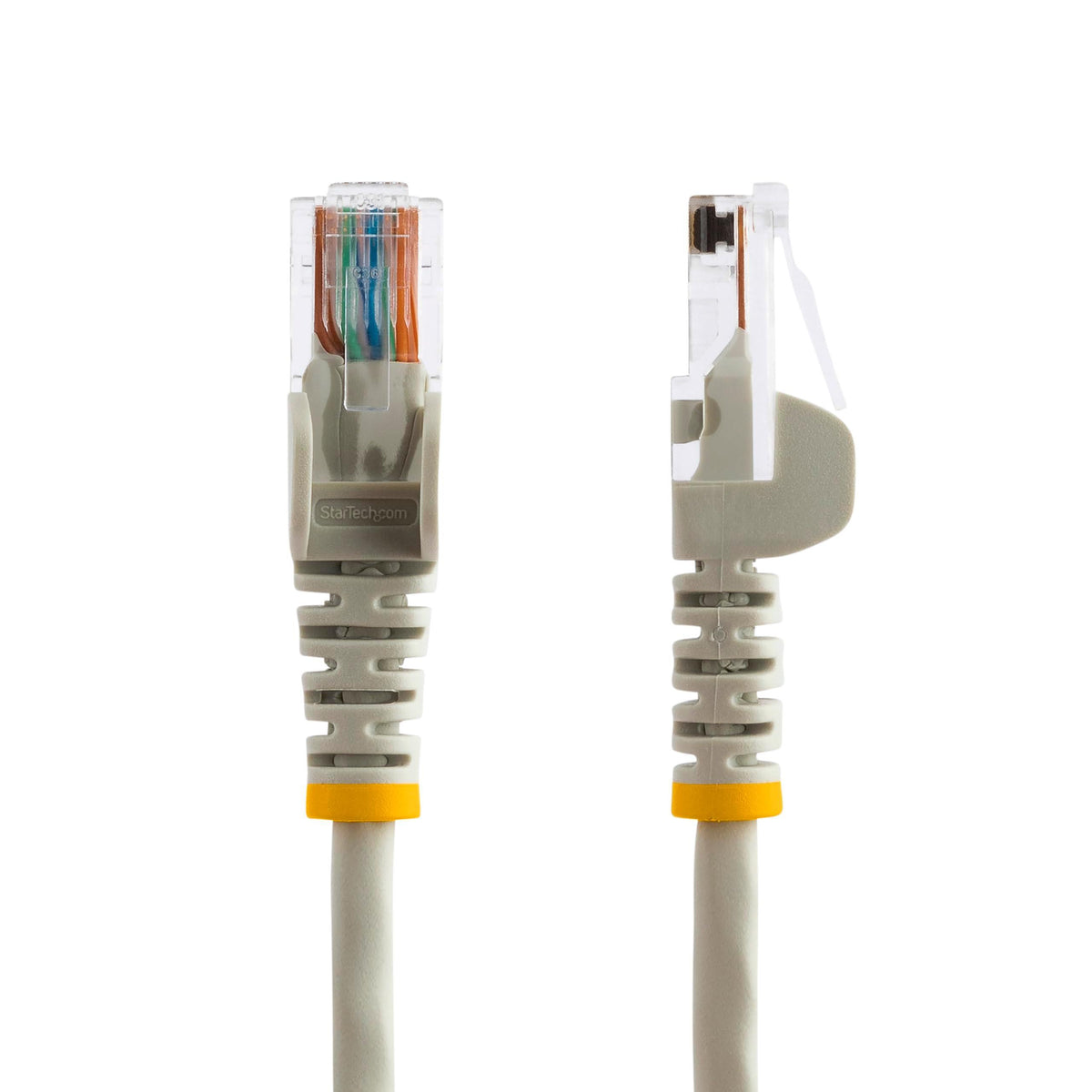 StarTech.com 6 ft. (1.8 m) Cat5e Cable - Power Over Ethernet - Snagless - Gray - Ethernet Network Cable (45PATCH6GR)