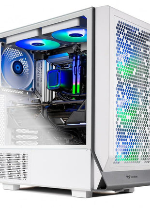 Skytech Omega Gaming PC Desktop, Ryzen 7 7800X3D 4.2 GHz (5GHz Turbo Boost), AMD RX 9070 XT 16GB GDDR6, 2TB Gen4 NVMe SSD, 32GB DDR5 RAM 6000 RGB, 850W Gold PSU, Wi-Fi, Win 11