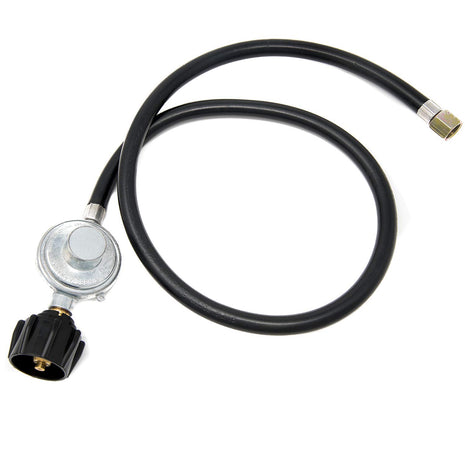 GasOne Propane Regulator 3 Feet Universal QCC1 Grill Replacement with 36 inches hose for Most LP Gas Grill, Heater and Fire Pit Table, 3/8 inch Female Flare Nut