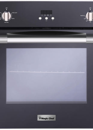 Magic Chef 24-Inch Built-In Electric Wall Oven, Stainless Steel, 2.2 Cu Ft | 24-In. Electric Wall Oven, Convection, Stainless Steel