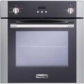 Magic Chef 24-Inch Built-In Electric Single Wall Oven, Stainless Steel, 2.2 Cu. Ft. - Kitchen Appliance with Programmable Convection, 4 Cooking Modes, Broiler Pan and Defrost Function