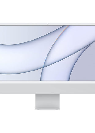 Apple 2021 iMac with Apple M1 Chip with 8-core CPU, 24-inch, 16GB RAM, 256GB SSD Storage - Silver (Renewed)
