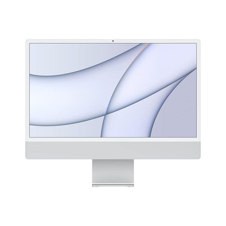 Apple 2021 iMac with Apple M1 Chip with 8-core CPU, 24-inch, 16GB RAM, 256GB SSD Storage - Silver (Renewed)