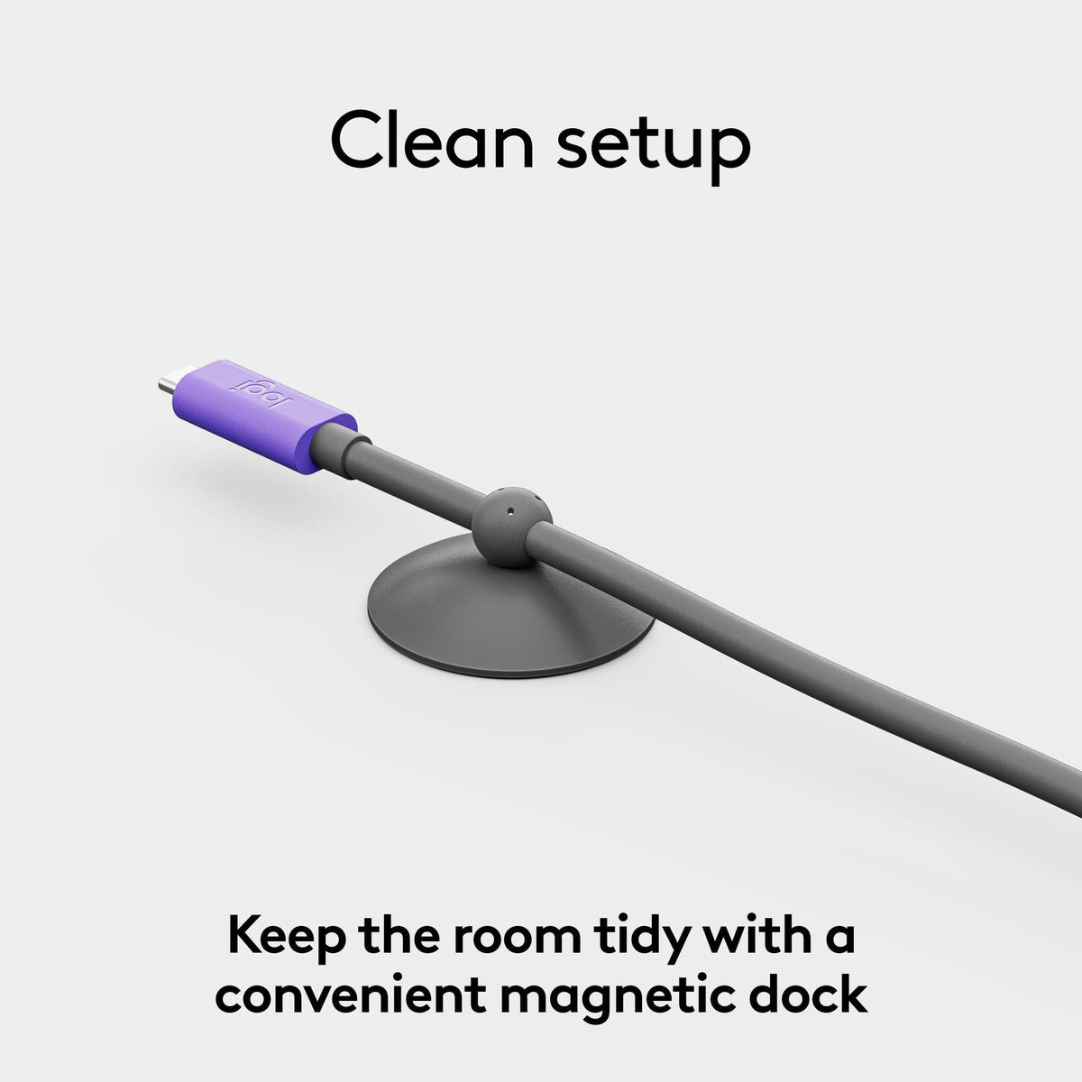 Logitech Active USB Cable | Single-Cable BYOD Connection with MeetUp 2 | Video Conferencing Accessory for Small Rooms