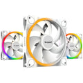 be quiet! Light Wings White 140mm PWM Triple Pack Premium ARGB Low Noise Cooling Fan | 4-Pin | BL102