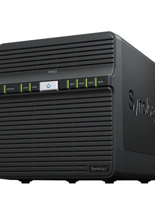 Synology DS423 Family & Business Backup - Secure File Sharing, Photo Vault & Video Surveillance (4-Bay Diskless NAS)