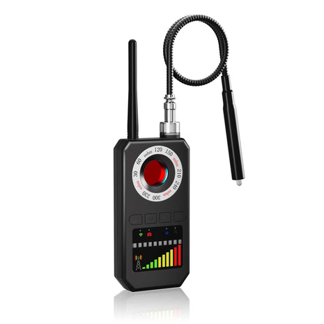Hidden Camera Detectors,Bug Detectors, GPS Tracker Detector,Hero Privacy Pen, rf Detector,Anti spy Detector,Listening Device Detectors in Travel,Car,Bath,Office,Hotel to Protect Privacy;(Black)