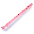 Sondery Soprano Recorder Instrument German Fingering Durable Beginner's Recorder Easy-to-Play Plastic Body Includes Fingering Chart Carry Pouch