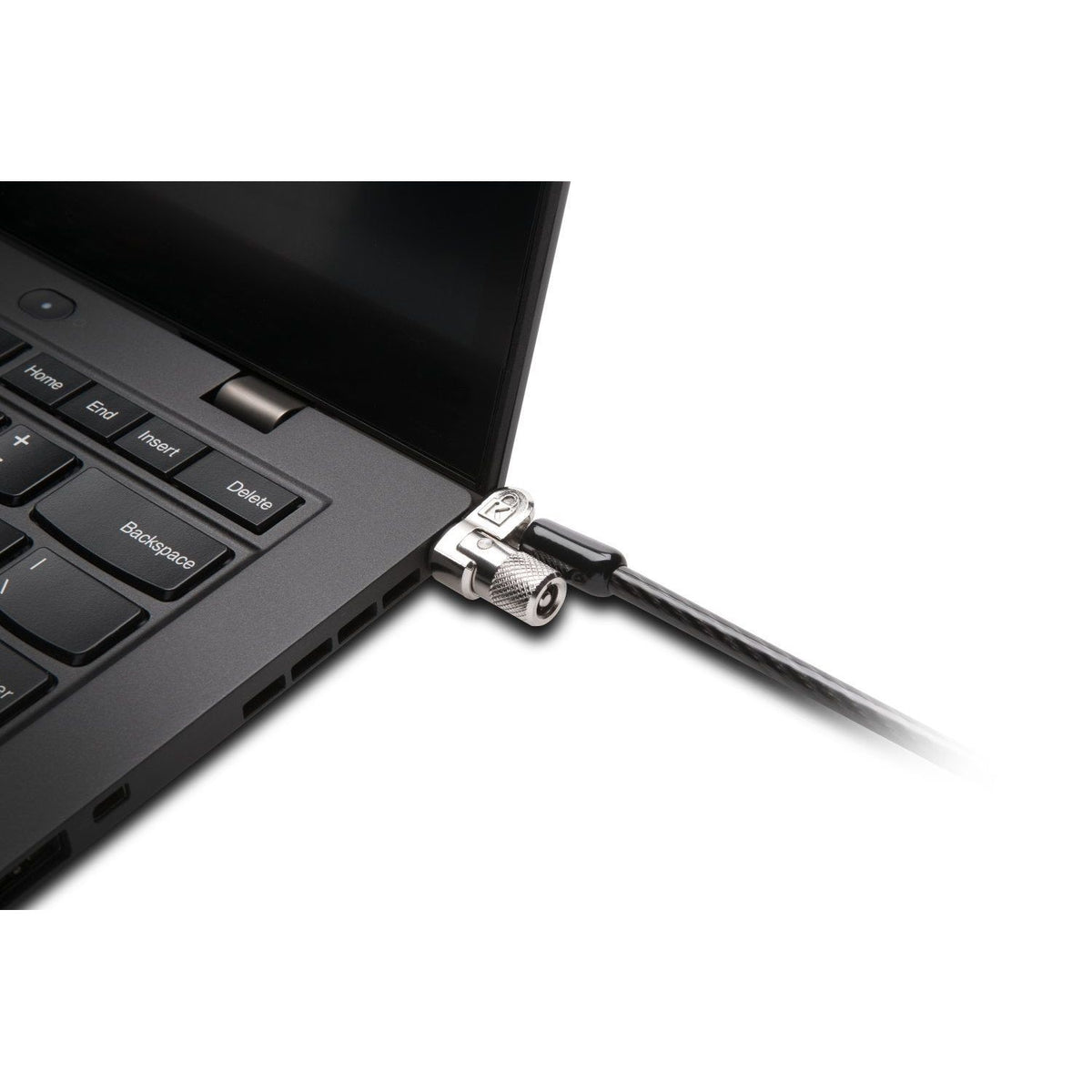Kensington Cable Lock for HP Laptops, Lenovo, Asus, Acer & Other Devices - NEW Smaller & Stronger Pivoting Lock head (K65035AM)