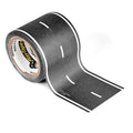 PlayTape Road Tape for Toy Cars - Sticks to Flat Surfaces, No Residue; 2 inch Wide x 30 ft Asphalt Road