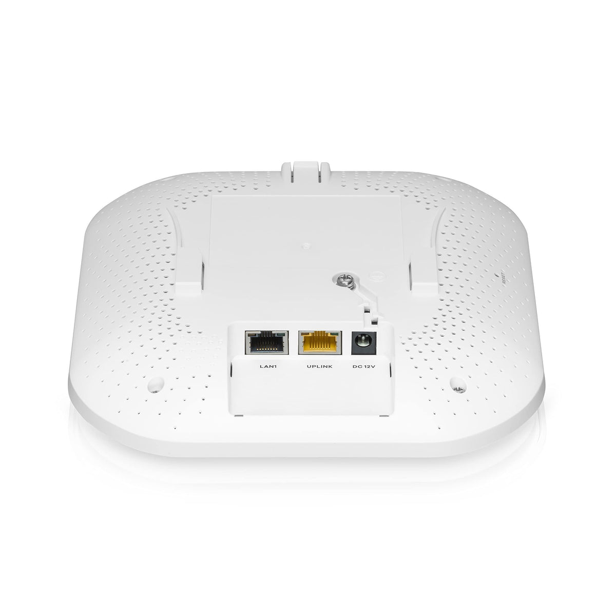 Zyxel WiFi 6E AXE5400 2.5G Multi-Gigabit Business AP | Bandflex 2.4Ghz and 5Ghz or 6Ghz Operation | 1 GbE Passthru| Mesh, Seamless Roaming, Captive Portal | Hybrid Cloud | POE+ Support | NWA220AX-6E