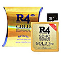R4 SDHC Gold Pro Adapter with 32 GB Micro SD with YS Menu with 500 in 1 Will Work On DS DSI DSIXL 2DS 2DSXL 3DS 3DSXL