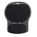 Fellowes Easy Glide Gel Mouse Pad Wrist Rest - Black (93730)