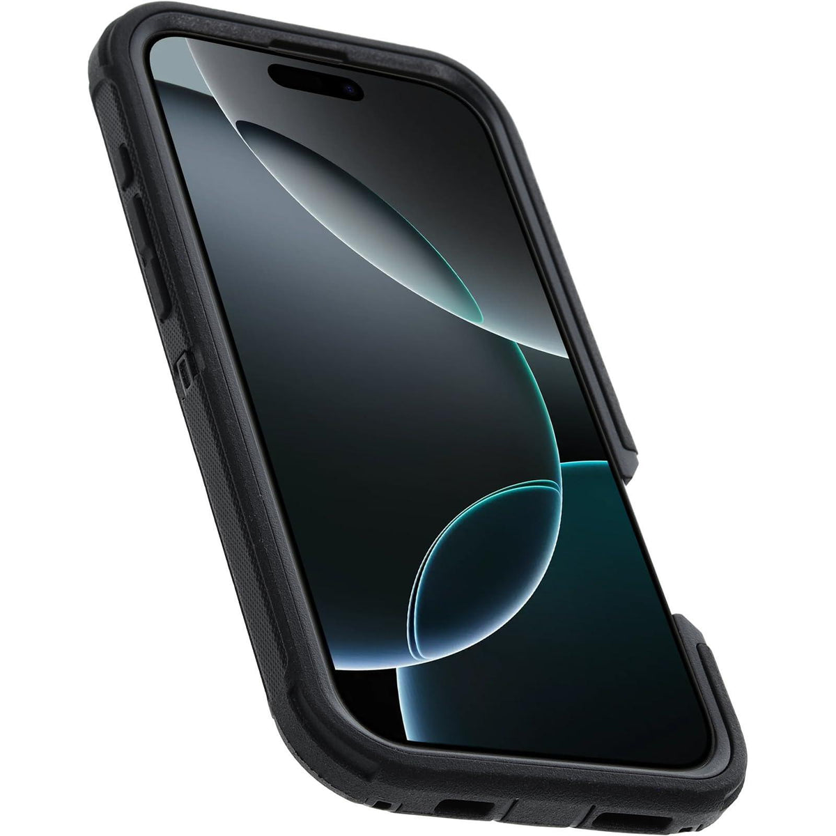 OtterBox iPhone 16 Pro Max Defender Series Case - Black (Single Unit Ships in polybag)