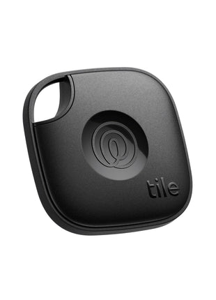 Life360 Tile - Bluetooth Tracker, Keys Finder and Item Locator for Keys, Bags and More. Phone Finder. Both iOS and Android Compatible. 1-Pack (Black)