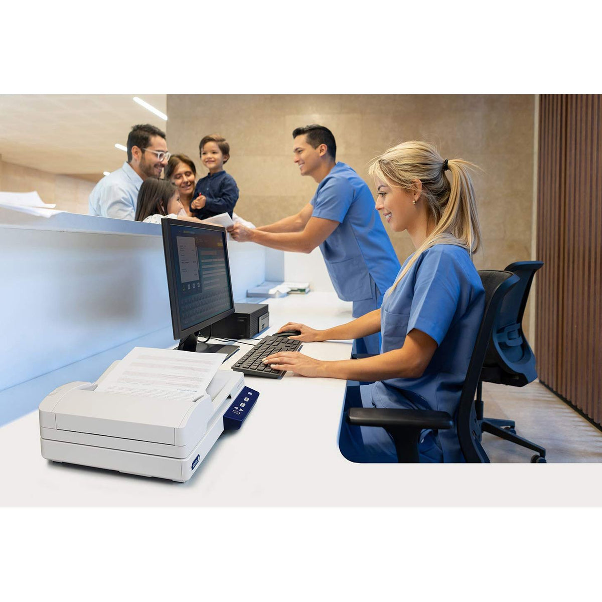Xerox XD-COMBO Duplex Combo Flatbed Document Scanner for PC and Mac, Automatic Document Feeder (ADF)