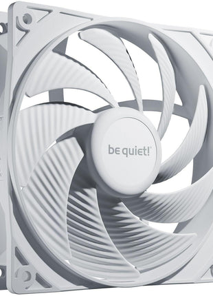 be quiet! Pure Wings 3 120mm PWM High-Speed Case Fan | Speed-regulating Closed Loop Motor| Extraordinary Air Pressure | Very Quiet Operation | White | BL111