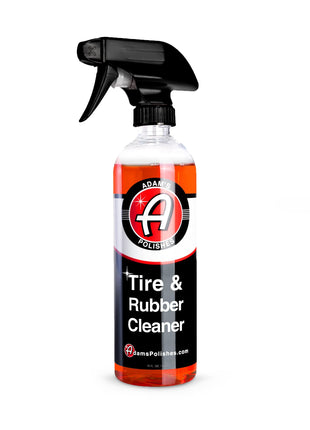 Adam's Tire & Rubber Cleaner (16 oz) - Removes Discoloration From Tires Quickly - Works Great on Tires, Rubber & Plastic Trim and Rubber Floor Mats
