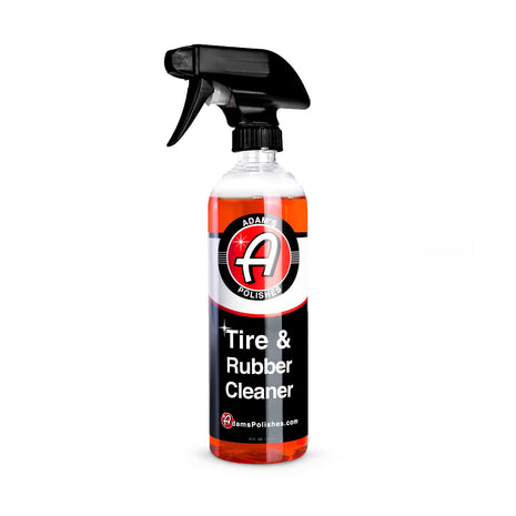 Adam's Tire & Rubber Cleaner (16 oz) - Removes Discoloration From Tires Quickly - Works Great on Tires, Rubber & Plastic Trim and Rubber Floor Mats