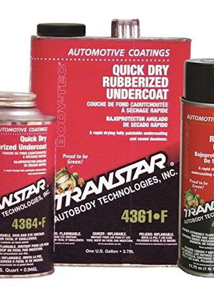 TRANSTAR (4361-F) Quick Dry Rubberized Undercoating - 1 Gallon