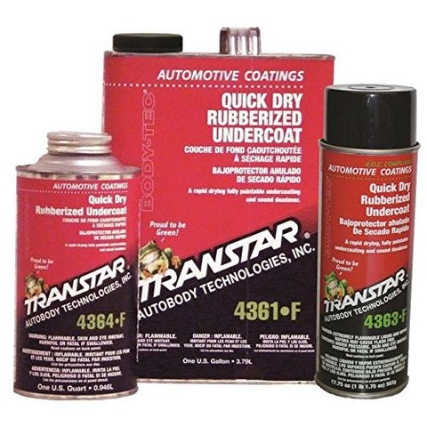 TRANSTAR (4361-F) Quick Dry Rubberized Undercoating - 1 Gallon