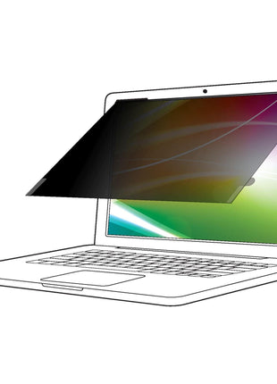 3M Bright Screen Privacy Filter for 12.5in Laptop, 16:9, BP125W9B