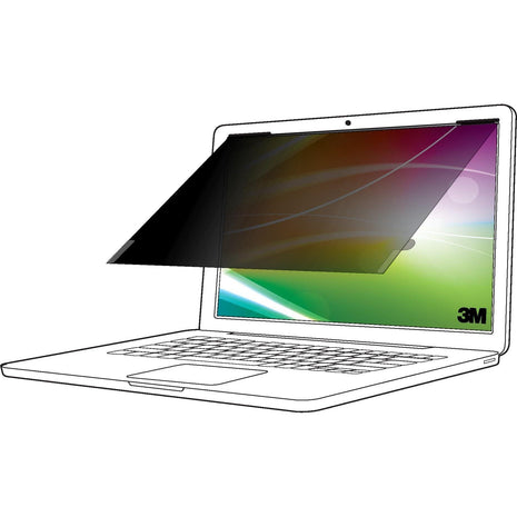 3M Bright Screen Privacy Filter for 16in Laptop, 16:10, BP160W1B