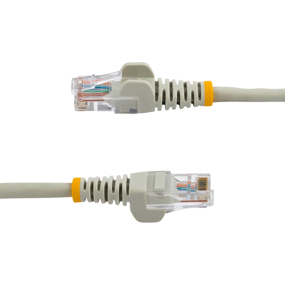 StarTech.com 6 ft. (1.8 m) Cat5e Cable - Power Over Ethernet - Snagless - Gray - Ethernet Network Cable (45PATCH6GR)