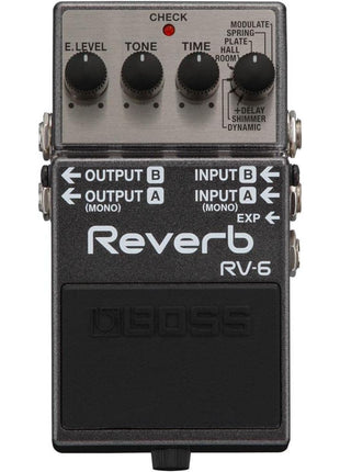 BOSS RV 6 Reverb Guitar Pedal (RV 6)