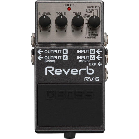 BOSS RV-6 Reverb Guitar Pedal (RV-6)