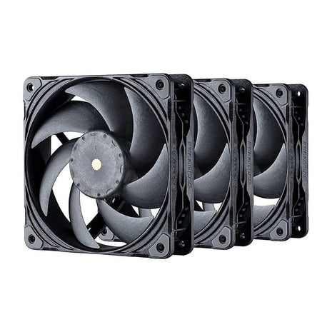 Phanteks T30-120 PWM Fan 120mm High-Performance Silent PC Case Fan 3-Pack