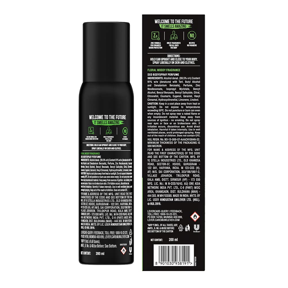 AXE Signature Rogue Long Lasting No Gas Body Deodorant Spray For Men 200 Ml