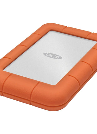 LaCie Rugged Mini 4TB external hard drive 6.35cm (2.5 inch) USB 3.2 Gen 1 (USB 3.0) Silver,Orange 90