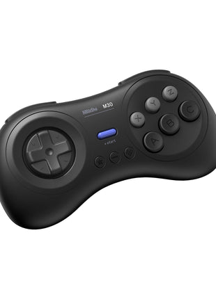 8Bitdo M30 Bluetooth Controller for Switch, Windows and Android, 6-Button Layout for SEGA's Classic Games (Black)