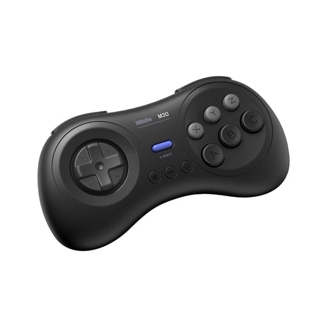 8Bitdo M30 Bluetooth Controller for Switch, Windows and Android, 6-Button Layout for SEGA's Classic Games (Black)