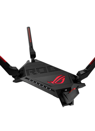 ASUS ROG Rapture WiFi 6 AX Gaming Router (GT-AX6000) Dual 2.5G WAN/LAN Ports, Quad-Core 2.0Ghz CPU, WAN Aggregation, AiMesh Compatible, Lifetime Internet Security, Instant Guard, Aura RGB