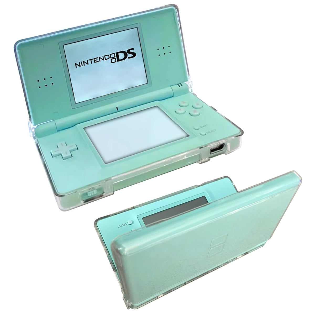 OSTENT Hard Crystal Case Clear Skin Cover Shell for Nintendo DSL NDS Lite NDSL