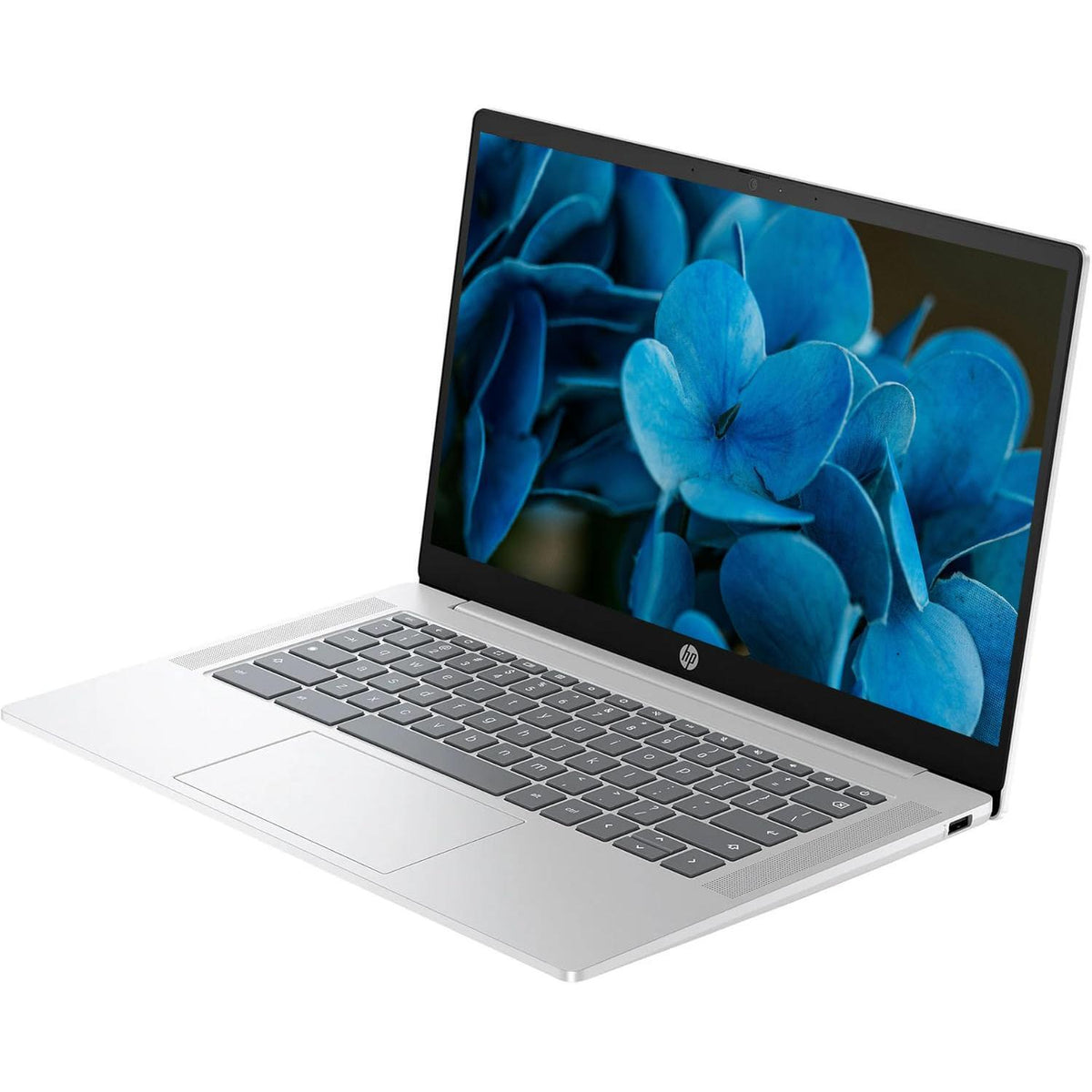 HP 2025 Lightweight Chromebook, 14'' HD IPS Display, Intel N Processor Up to 3.69GHz, 4GB LPDDR5 Ram, 128GB SSD, Super-Fast 6th Gen WiFi, Chrome OS, Dale Silver, Renewed
