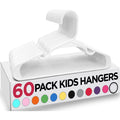 Utopia Home 60 Pack Kids Hangers - 11.5 Inch Plastic Baby Hangers for Closet - Childrens Hanger for Clothes & Infant Hanger for Closet (White)