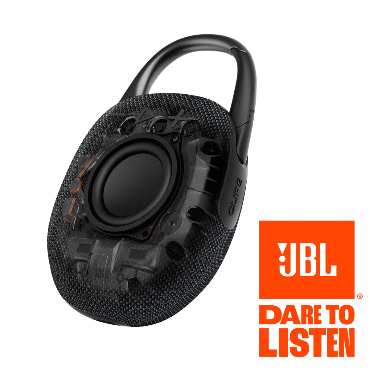 JBL Clip 5 - Ultra-Portable, Waterproof & Dustproof Bluetooth Speaker, Big Pro Sound with Punchy bass, Integrated Carabiner, Up to 12 Hours of Play, Made in Part with Recycled Materials (Blue)
