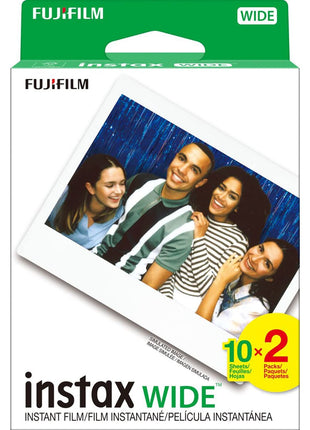 Fujifilm Instax Wide Film Twin Pack (White)