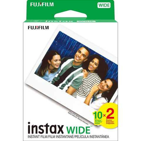 Fujifilm Instax Wide Film Twin Pack (White)