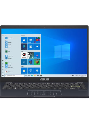 ASUS E410 Intel Celeron N4020 4GB 64GB 14-Inch HD LED Win 10 Laptop (Star Black)