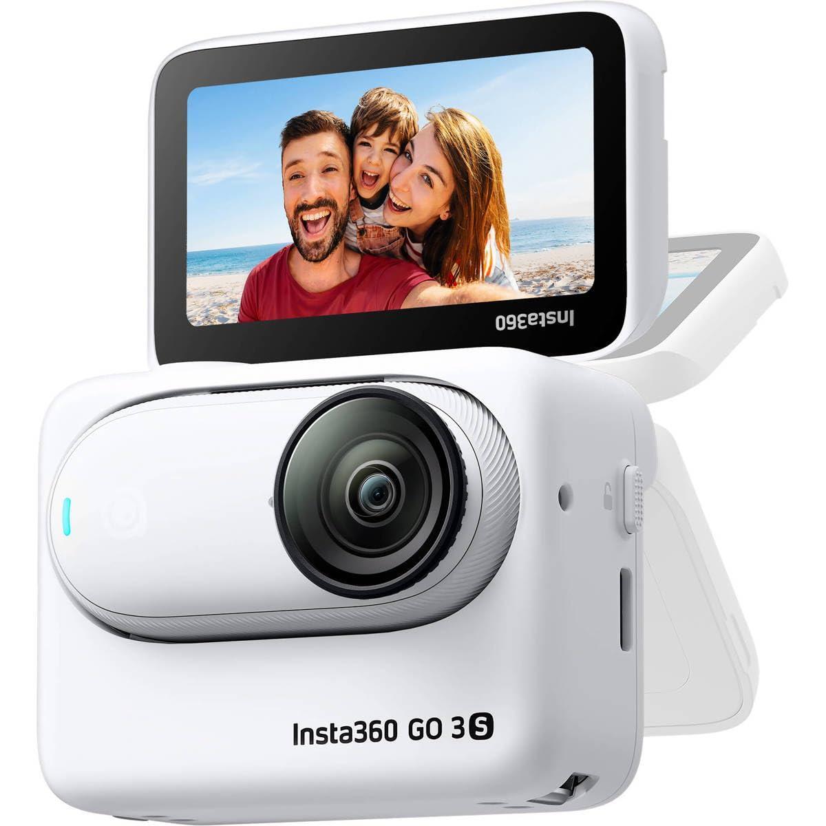 Insta360 GO 3S 4K Standard Edition Action Camera - White Arctic, 128GB