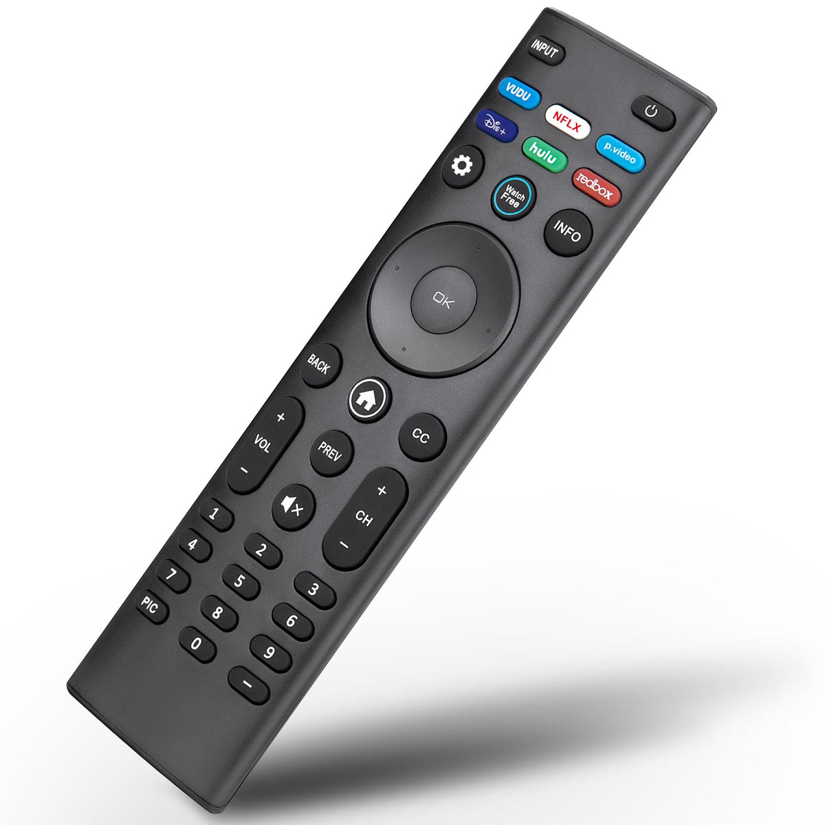 Universal Remote Control XRT140 for VIZIO Smart TV Remote Replacement XRT136 XRT260 XRT270 Smartcast D, E, M, P, V, PX Series Smart TVs